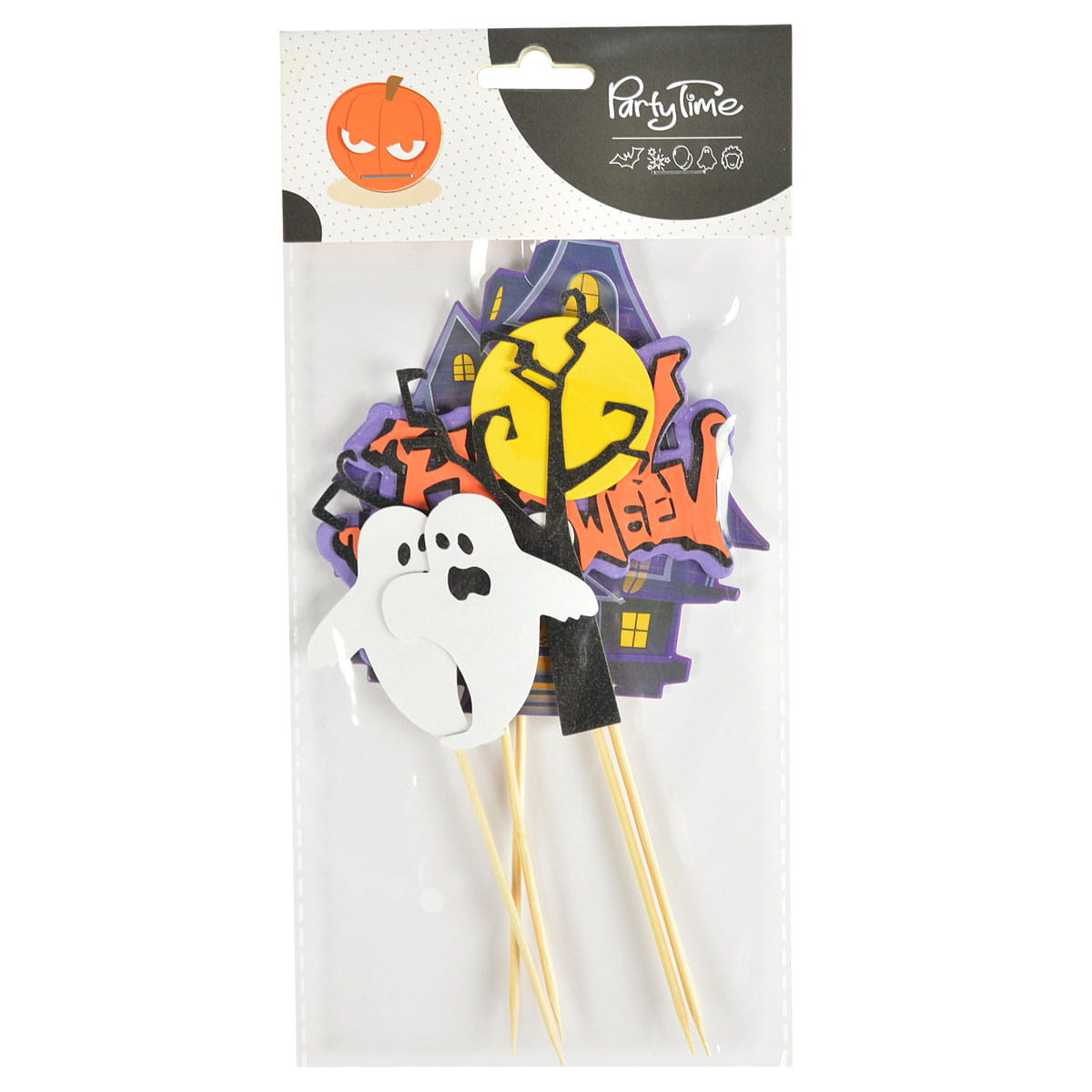 Dekoracja ciasta -straszny dwór Halloween (5) HA4834 Arpex